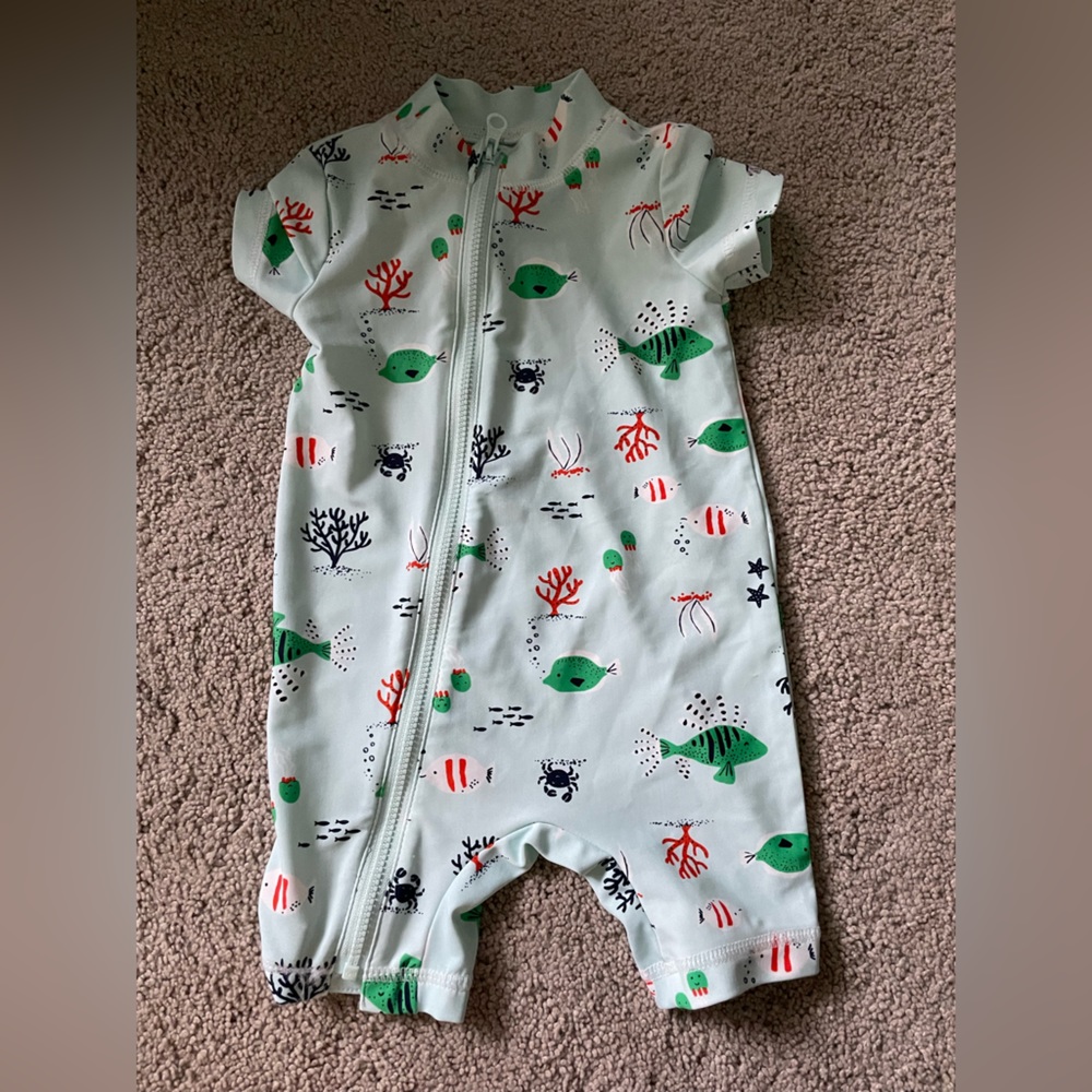 Carters Brand Boys one piece swim